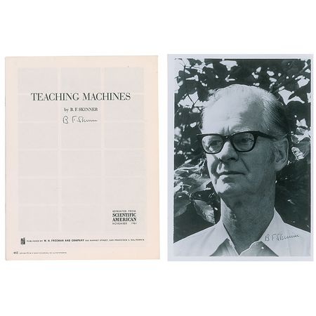 Lot #262 B. F. Skinner Group Lot - Image 1