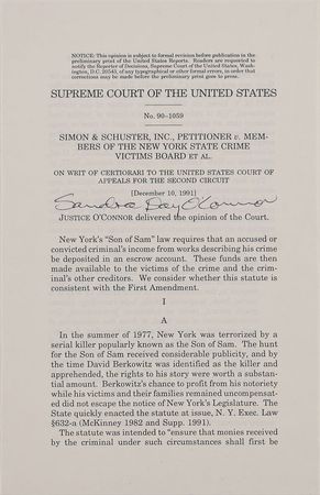 Lot #263 Supreme Court Opinions - Image 2