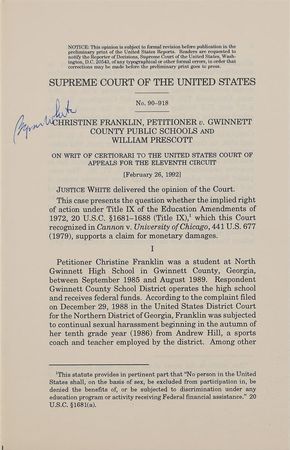 Lot #263 Supreme Court Opinions - Image 3