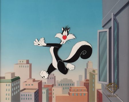 Lot #967 Sylvester production cels from The Sylvester and Tweety Mysteries Production Cels - Image 2