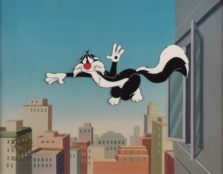 Lot #967 Sylvester production cels from The Sylvester and Tweety Mysteries Production Cels - Image 3