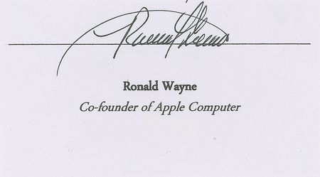 Lot #198 Apple: Wozniak and Wayne Group Lot - Image 2