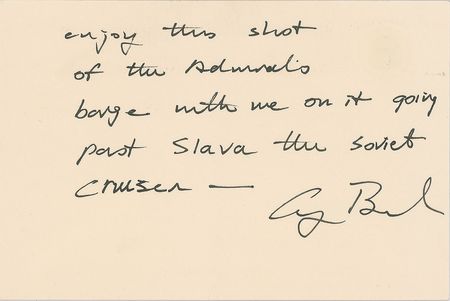 Lot #54 George Bush Handwritten Letter Signed - Image 2