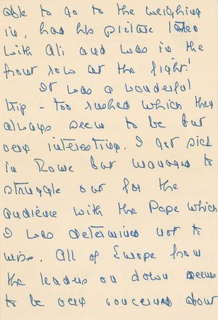 Lot #109 Nancy Reagan Handwritten Letter Signed - Image 2