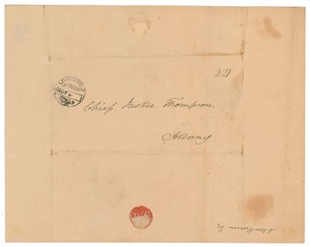 Lot #8 Martin Van Buren Handwritten Letter Signed - Image 2