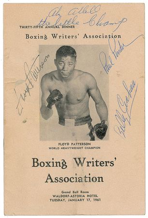 Lot #671 Boxing Program - Image 1