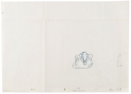 Lot #972 Jeremy Hilary Boob, Ph.D production drawings from Yellow Submarine - Image 1