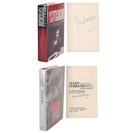 Lot #432 Allen Ginsberg and Yevgeny Yevtushenko - Image 1