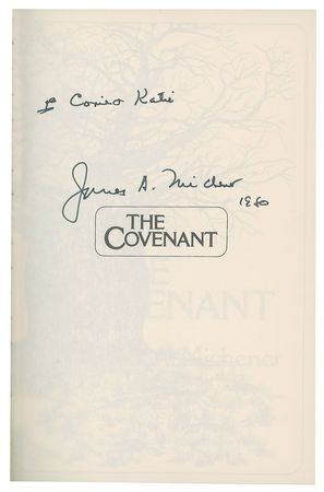 Lot #436 James Michener and Katherine Anne Porter - Image 4