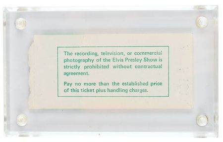 Lot #501 Elvis Presley: 'Southern mansion white' scarf worn by Elvis on New Year's Eve 1975 - Image 3