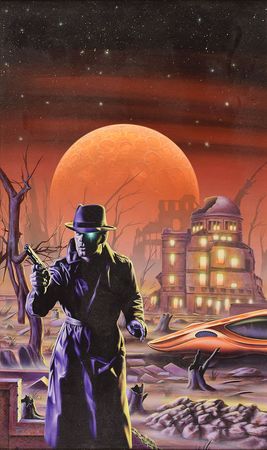 Lot #986 Barclay Shaw Oil Painting - Image 1