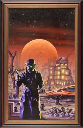 Lot #986 Barclay Shaw Oil Painting - Image 2