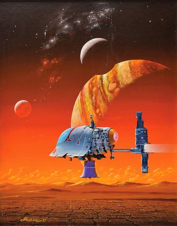 Lot #980 Dexter Dickinson Painting - Image 1