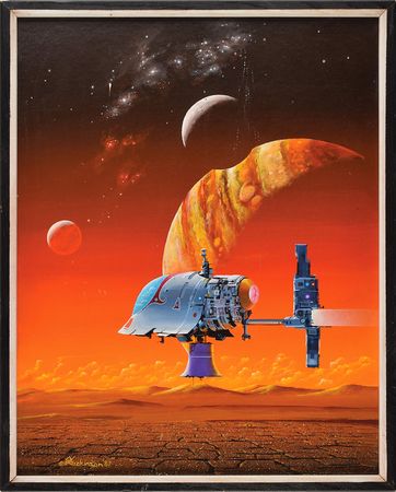 Lot #980 Dexter Dickinson Painting - Image 2