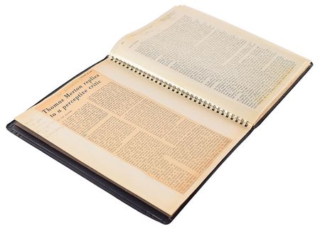 Lot #171 Thomas Merton: Collection of correspondence from Merton, leading up to his mysterious death in 1968 - Image 1