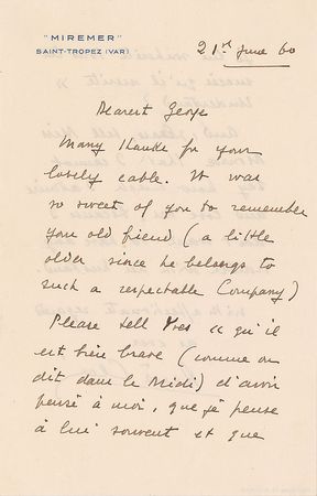 Lot #631 Rene Clair - Image 1