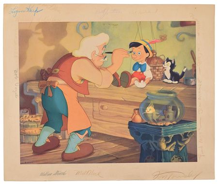 Lot #775 Disney Animators Lithograph - Image 1