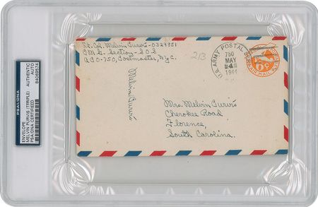 Lot #246 Melvin Purvis Handwritten Letter Signed - Image 1