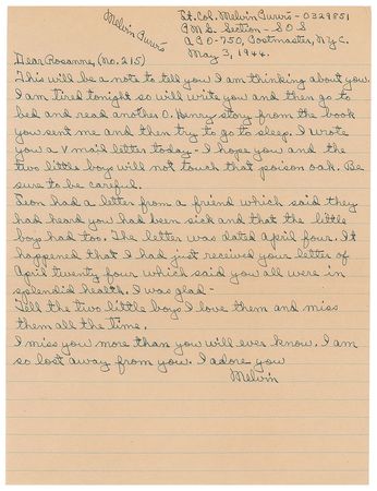Lot #246 Melvin Purvis Handwritten Letter Signed - Image 2