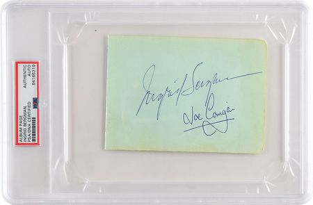 Lot #628 Ingrid Bergman - Image 1