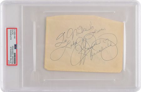 Lot #653 Jayne Mansfield - Image 1
