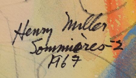Lot #412 Henry Miller: 