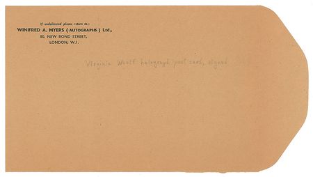 Lot #421 Virginia Woolf: 