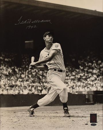 Lot #726 Ted Williams Signed Photograph - Image 1