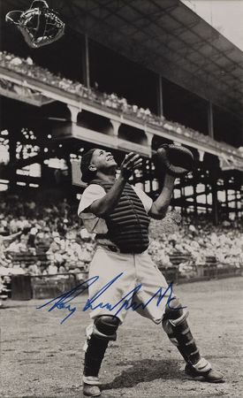 Lot #673 Roy Campanella Signed Photograph - Image 1