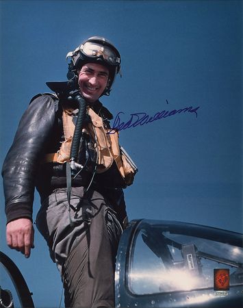 Lot #728 Ted Williams Signed Photograph - Image 1