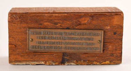 Lot #282 USS Constitution Artifact - Image 1
