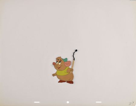 Lot #874 Gus production cel from Cinderella Production Cel - Image 2
