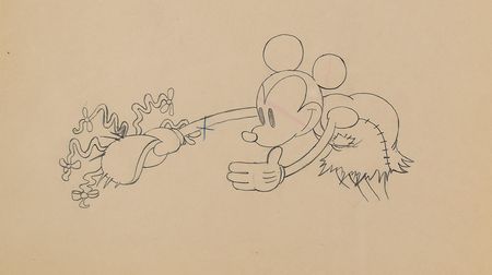 Lot #787 Mickey Mouse production drawings from Mickey's Mellerdrammer Production Drawings - Image 4