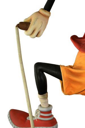 Lot #781 Epcot Wonders of Life Goofy Statue (Jump Rope) and Concept Drawing Statue - Image 6