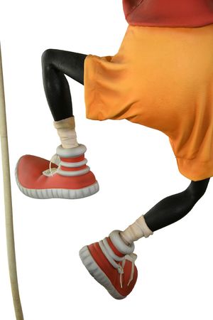 Lot #781 Epcot Wonders of Life Goofy Statue (Jump Rope) and Concept Drawing Statue - Image 7