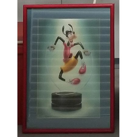 Lot #781 Epcot Wonders of Life Goofy Statue (Jump Rope) and Concept Drawing Statue - Image 10