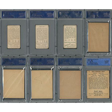 Lot #681 1911-1963 Topps and Others Multi Sport Card Lot with PSA Graded Sports Card - Image 2