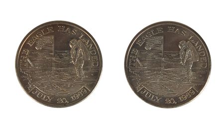 Lot #330 Apollo 11 Medallions - Image 1
