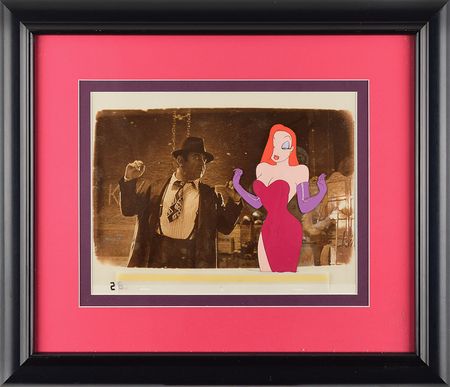 Lot #923 Jessica Rabbit production cel from Who Framed Roger Rabbit Production Cel - Image 2