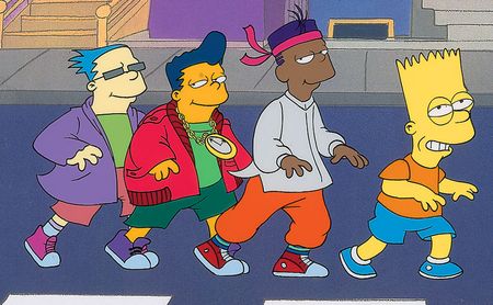 Lot #753 Bart Simpson production cel from the Do the Bartman music video Production Cel - Image 2