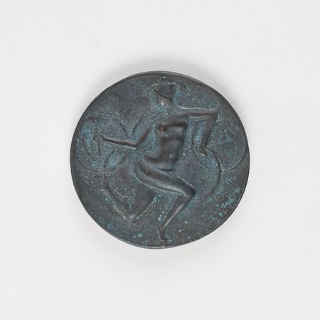 Lot #897  Rome 1960 Summer Olympics Bronze Participation Medal - Image 1