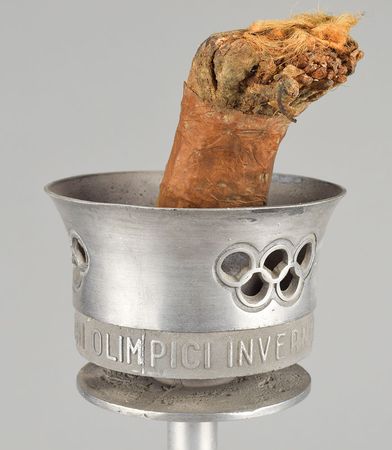 Lot #3047  Cortina 1956 Winter Olympics Torch - Image 4