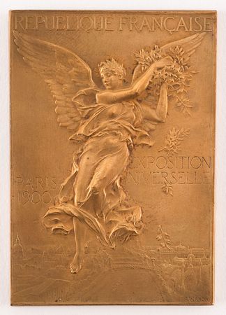 Lot #3002  Paris 1900 Summer Olympics Bronze Winner's Medal for Firefighting - Image 1