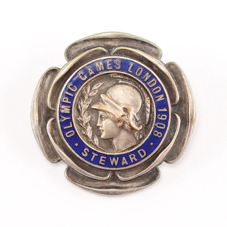 Lot #3019  London 1908 Summer Olympics Steward's