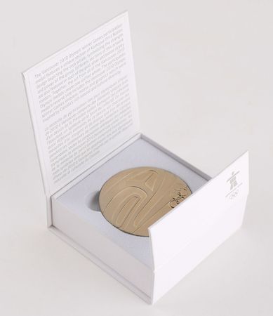 Lot #3124 Vancouver 2010 Winter Olympics Participation Medal - Image 4