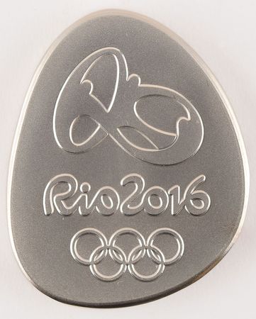 Lot #3134  Rio 2016 Summer Olympics Participation Medal - Image 1