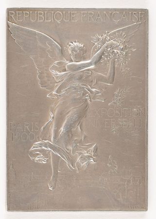 Lot #3003  Paris 1900 Summer Olympics Silver Winner?s Medal - Image 2