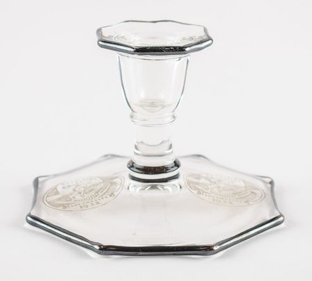 Lot #3031  Los Angeles 1932 Summer Olympics Souvenir Candlestick - Image 1