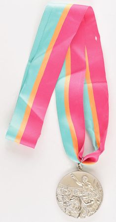 Lot #3084  Los Angeles 1984 Summer Olympics Unawarded Silver Winner's Medal - Image 4