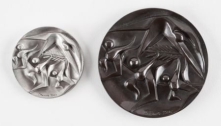 Lot #3063  Tokyo 1964 Summer Olympics Participation Medals - Image 1